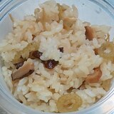 しいたけとフキの炊き込みご飯